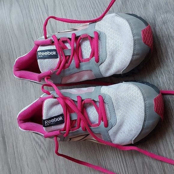 Reebok zig tech 3d fuseframe tennis shoe lace up 7 1/2 mesh - Picture 13 of 13